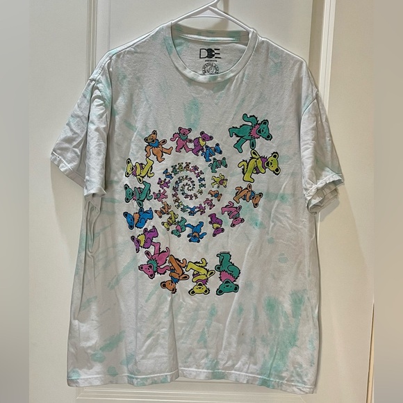 Grateful Dead Other - Grateful Dead X Doe Tee Dancing Bears Swirl Tie-Dye Unisex Size Large